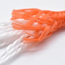 magnete di nylon di 8mm che pesca corda 65 piedi di corda di sicurezza con Carabiner 3