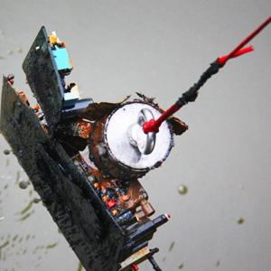 magnete di nylon di 8mm che pesca corda 65 piedi di corda di sicurezza con Carabiner 7