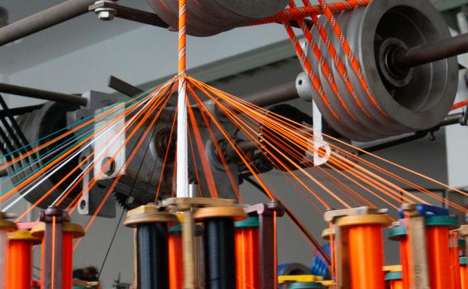 Corde rampicanti all'aperto annodate impiombate del ciclo 4mm 8mm per gli sport 0