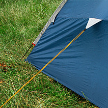 Poliestere 100 tenda di nylon Guy Ropes dei fili 550lbs della corda 7 del piede 0