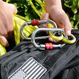 corda di nylon resistente UV della corda di fuga di emergenza del cavo di sicurezza di 12mm 20-200m 0
