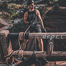 Corde rampicanti all'aperto multifunzionali 32ft 64ft per la scalata del ghiaccio 1