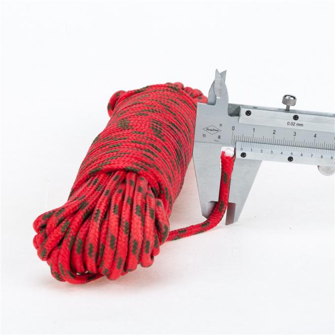 corda della tenda di 4mm/20M Braid Polypropylene Reflective per accamparsi 0