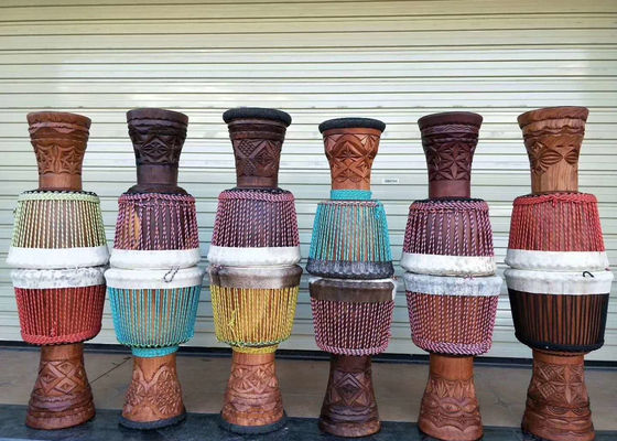16strands ha intrecciato la corda di nylon 5mm ha colorato la corda decorativa per il tamburo africano