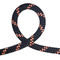 Corda rampicante rossa arancio di dinamica di nylon della corda intrecciata 10.5mm