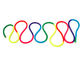 Il poliestere di nylon fluorescente della corda 10mm dell'arcobaleno ha intrecciato il cavo ad alta resistenza
